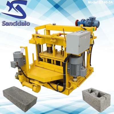 2018 new concrete used hollow block making machinery for sale