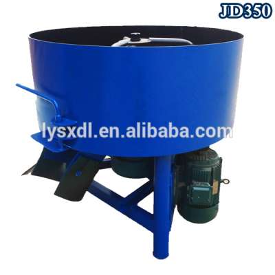 JD350 Small concrete pan mixer with 4CBM/H capacity