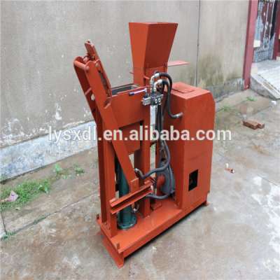 WT1-25 manually operated clay brick moulding machine